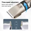 Hårtrimmer Professional Shaver Electric Shaver Men'sChargeble Shaver Justerbar Trimmer 230724