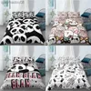 Cartoon cute panda Polyester Bedding Sets Child Kids Covers Boys Bed Linen Set for Teens king size bedding set