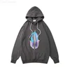 Men's Hoodies Sweatshirts New sweater sweatshirt hip hop print hooded Harajuku Gothic super winter men's couple street coat clothes M-3XL 2023 L230725