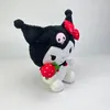 Großhandel süße Erdbeere Kuromi Plüschtier Kinderspiel Playmate Weihnachtsgeschenk Puppenmaschine Preise