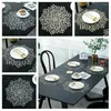 Chemin de table tapis isolants tampons en plastique PVC creux napperon antidérapant café thé Place cuisine décoration