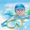 Goggles Kids Swimming Goggles Adjustable Anti-Fog Swimming Goggles For Children Anti-UV No Leaking Swim Glasses For Boys Girls 6 Colors HKD230725