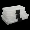 Commercio all'ingrosso A2 scatola di immagazzinaggio monostrato di plastica trasparente grigia Luya scatola accessori scatola scatola attrezzi da pesca
