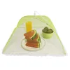 Ensembles de vaisselle couverture dôme couvre pour salle à manger en plein air stand tente tissu maille écran cuisine Bug Net plaque plat parapluie