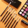 Makeup Tools BEILI Professional 6/8pcs Classic Natural Eye Makeup Brushes Set Eyeshadow Eyebrow Blending Smokey Black Beauty Make up Brushes 230724