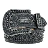 Bb 2023 Men Women Simon Belt Luxury Designer Belt Retro Needle Buckle BeltS 20 Color Crystal diamond n9