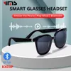 Smarta glasögon 2022 Smart Glasses Bluetooth Music Glasses Polariserade solglasögon Män och kvinnor smarta glasögon som är lämpliga för att köra resor utomhus HKD230725