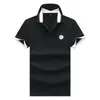 Herren-Poloshirts, Damen-Golfshirts, Designer-Polo-T-Shirts aus Baumwolle, 23SS, hochwertige Poloshirts mit Buchstabendruck und kurzen Ärmeln, Business-Freizeithemden