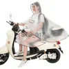 Impermeabili Moda EVA Plasitc Trasparente Donna Pioggia Poncho Mantella antipioggia Impermeabile impermeabile per escursionismo Bicicletta x0724