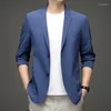 Ternos masculinos leves e básicos skins UPF 50 jaqueta de sol de manga comprida terno blazer masculino vestido de verão blazers ajuste fino para negócios casaco casual