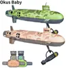 Bateaux électriques/RC Télécommande Omnibearing Version de mise à niveau Seawolf RC Big submarine 6-Channel 35cm RC Nuclear power Sous-marin jouet pour enfants 230724