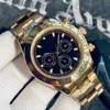 Designer Mens Watch Automatyczny mechaniczny Wysokiej jakości ceramiczny zegarek 40 mm 904L ze stali nierdzewnej Przesuwana klamra Sapphire Luminous Watch Montre de Luxe Daytonas