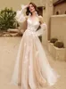 2023 vestido de noiva tamanho grande tamanho real com babados de renda apliques de renda vestidos de noiva feitos sob medida lindos vestidos de festa vestidos de festa vestidos de noiva robe de casamento