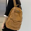 Torby szkolne dziewczyny tkanina szkolna moda moda studentka college'u vintage plecak płócienne żeńskie laptopa torba podróżna Kawaii plecak 2307724