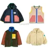 Down Coat Kids Warm Jacket 2023 BC Brand New Winter Boys Girls Cute Fleece Coat Baby Child Fashion Outwear Clothing HKD230725