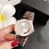 Montre décontractée pour femmes, de haute qualité, de luxe, à Quartz, avec batterie, en acier inoxydable, 32mm