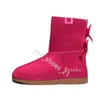 ugg uggs aus Designer Australies Femmes Luxe Neige Australie Bottes Plate-Forme Fond Épais Cheville Dames Filles Chaussons Triple Noir Rose Gris Chaussures D'hiver GAI 36-41