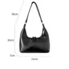 2023 Ny dragkedja Womens Bag Korean Designer Hobos Small Handbags Pu Leather Half Moon Ladies Silver Shoulder Bag hela försäljningen L230704