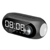 Altavoces portátiles Altavoz inalámbrico compatible con Bluetooth Pantalla LED Altavoces bajos estéreo Reloj despertador Tarjeta Reproducción de música R230727