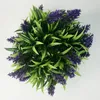 Fiori decorativi 1PC simulato pianta verde lavanda ciondolo palla fiore artificiale ornamento fai da te soggiorno camera da letto porta decorazioni per la casa