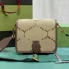 Designer - Borsa alla moda da uomo e da donna mini borsa a tracolla portatile in pelle stampata moda multifunzionale