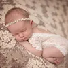 Hair Accessories Kids Crystal Pearl Flower Headband Faux Rhinestones Headdress Child Glitter Headpiece