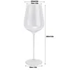 Wine Glasses 2Pcs 800ml Crystal Goblet Set Clear Glass Cup Drinkware For Home El Restaurant Use Kitchen Supplies