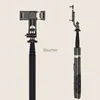 Stativs Q16 Multifunktionella trådlösa Bluetooth-stativ Expansion Selfie Stick som används för realtidssändningar av virtuella loggar i aluminiumlegering X0724