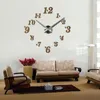 Wall Clocks Clock Reloj De Pared Acrylic Mirror Modern Diy 3d Stickers Large Decorative Quartz Watch Living Room