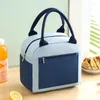 Servis uppsättningar Bento Bag Hållbar återanvändbar hälsosam premiumkvalitet Termisk isolerad för kontorslunchlåda