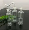 Glazen pijpen Roken geblazen waterpijp Vervaardiging Handgeblazen bongs Vierkante buis mini glazen waterpijpfles