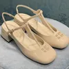 Miui Ballet Chaussures Chaussures de bateau Femme Designer Brand Flat Bottom Mary Jane Chaussures en cuir confortable Blanc Blanc Rose Brown Outdoor Outdoor 35-40TN