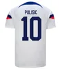 2023 USA Kvinnliga män barnlag fotboll jersey pulisic mckennie reyna aaronson weah musah morris ferreira dest moore wright yedlin rodman lavelle fotboll skjorta vuxna