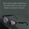 Lunettes intelligentes HOT Lunettes intelligentes Sans fil Bluetooth 5.0 Appels mains libres Apt-X Audio haute définition Oreille ouverte Anti-bleu Lentille Lunettes de soleil intelligentes HKD230725