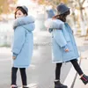 Donsjas Dons Kinderen -30 Jas graden Winter Parka voor meisjes Kleding Kleding Baby Lange Jassen Skipak Dikker Kinderen Snowsuit 3-16Y HKD230725