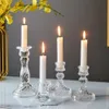 Andra evenemangsfestleveranser Ljusstake Wedding Centerpiece Candle Holders Table Holder Glass Centerpieces Tables 230725