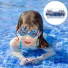 Goggles 1 Pair Kid Swim Glasses Waterproof Anti-fog Cartoon Swimming Goggles (Blue) HKD230725