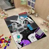 Mattor 3D -spelmatta för vardagsrumsspelare Controller Area Rug Children's Room Rugs Soft Soffa Bedroom Bedside Rug Home Decoration R230725