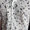 Camicie casual da uomo Sexy pizzo floreale cavo per abbigliamento uomo 2023 Abito da smoking a mezza manica aderente con scollo a V traspirante