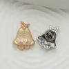 Leuke Bell Broche Pak Revers Pin Goud Zilver Christmas Bell Broches voor Gift Party Mode-sieraden