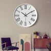 Wandklokken Glas Quartz Klok Slaapkamer Kinderen Kantoor Moderne Keuken Woonkamer Ronde Reloj Pared Home Decor Luxe YY50WC