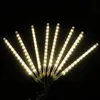 Guirlande lumineuse LED imperméable avec pluie de météores, 30/50CM, guirlande lumineuse féerique, pour noël, fête de vacances, décor de Patio