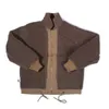 Women's Down Parkas OKONKWO U.S.N DECK N-1 COAT Jacket Vintage USN Military Uniform Tactical Lamb Wool Thick Warm Coats N1 HKD230725