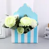 Gift Wrap Envelope Flower Boxes Basket Bouquet Storage Box Folding Floral Cardboard Packing Paper Holder Decor