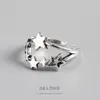 Cluster Rings Retro Seven Star Ring Style Soul Jewelry Good Jewerly For Women 2023 Gift In 925 Sterling Silver Super Deals