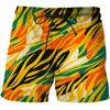 Shorts pour hommes mode été imprimé léopard 3D Animal courte plage hommes décontracté belle éléphant pantalons de sport maillots de bain vêtements de plage
