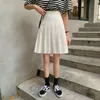 Röcke Röcke Plissee Damen Hohe Taille Sommer Knielang Adrette Original Stay 3XL Plus Size Chic Straße Schule Cosplay 230720