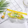 Goggles 1pcs Kids Teenagers Adjustable Swimming Goggles Anti Fog Waterproof Swim Eyewear Eye Glasses Sports Eyeglasses with Bag HKD230725