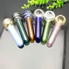 Glass Pipes Smoking blown hookah Manufacture Hand-blown bongs Colored lollipop pipe