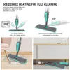Mops Magic Floor Cleaning Sweeper Brooms With Microfiber Pads 360° Rotation Flat Spray Floor Mop Broom For Cleaning Home Spin Mop 230724